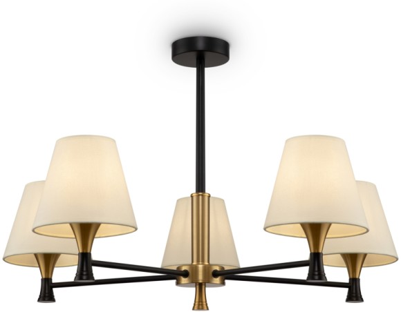 Люстра на штанге Freya Perfetto FR5098PL-05BBS