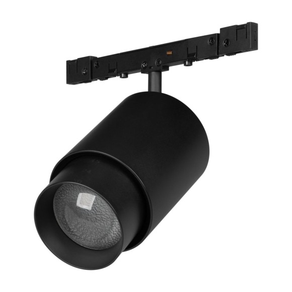 Трековый магнитный светильник Arlight MAG-MICROCOSM-SPOT-ZOOM-R38-5W Day4000 (BK, 10-55 deg, 24V) (IP20 Металл) 050975