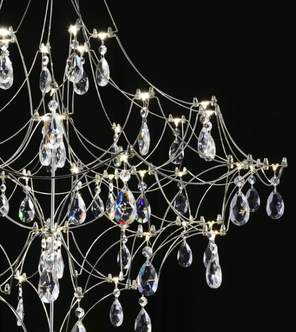 Подвесная люстра с пультом управления Myfar Allegria MR2640-66P-50AD