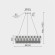 Подвесная люстра Modelux ML.7039.600 CR