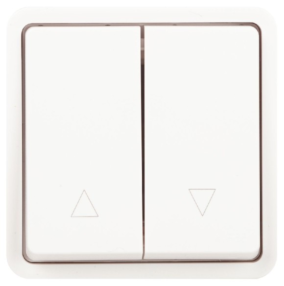 Переключатель для жалюзи кнопочный Эра 11-1528-01 Б0063249