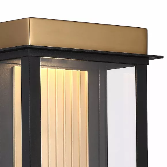 Уличный настенный светильник Favourite Glow 4302-1W, 4000, Нейтральный белый, Скандинавский Уличный настенный светильник Favourite Glow 4302-1W, 4000, Нейтральный белый, Скандинавский