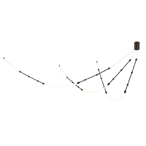 Подвесная светодиодная люстра с пультом управления Indigo Corda V000061L