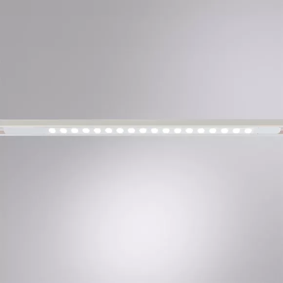 Трековый магнитный светильник Arte Lamp Optima A7266PL-1WH, Белый, Нейтральный белый, Металл