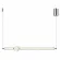 Подвесной светильник Odeon Light Crystal 5007/28L, Хром, Прозрачный, Нейтральный белый, светодиодный модуль