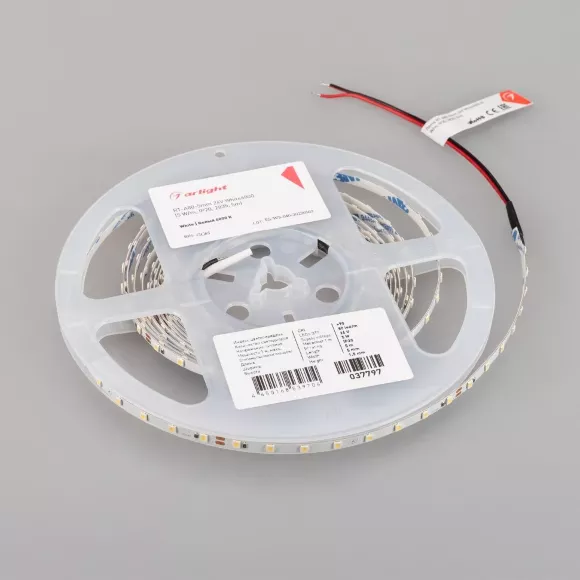 Светодиодная лента Arlight RT-A80-5mm 24V White6000 (5 W/m, IP20, 2835, 5m) 037797 Светодиодная лента Arlight RT-A80-5mm 24V White6000 (5 W/m, IP20, 2835, 5m) 037797
