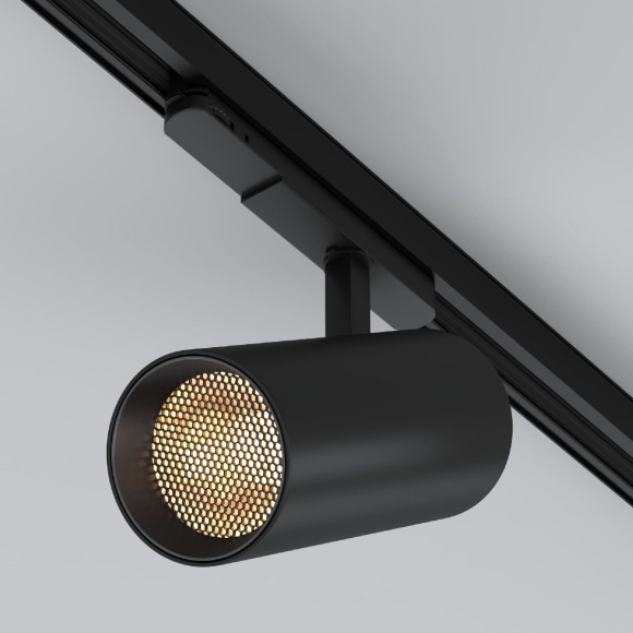 Трековый трехфазный светильник Arlight LGD-GERA-4TR-R90-30W Day4000 (BK, 55 deg, 230V) 055132