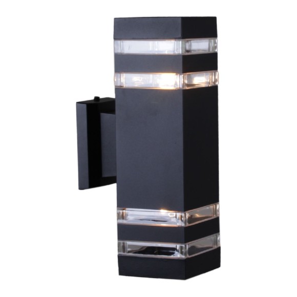 Уличный настенный светильник Reluce 86228-9.2-002CT 2*E27 BK