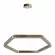 Подвесная люстра Loft IT Titanium 10243M Gold, Золото, Теплый белый, Металл