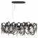 Подвесная люстра Odeon Light Chainy 5067/10, Черный, Металл, Модерн стиль