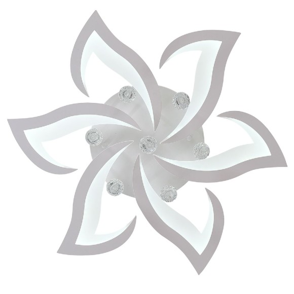 Потолочная светодиодная люстра с пультом управления Natali Kovaltseva Olimp LED LAMPS 81238