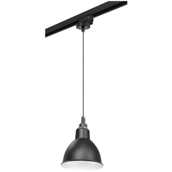 Трековый светильник Lightstar Track 1 black L1T765017 (765017+592007)