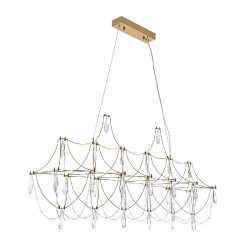 Подвесная люстра с пультом управления Modelux ML.5603.1200P BS