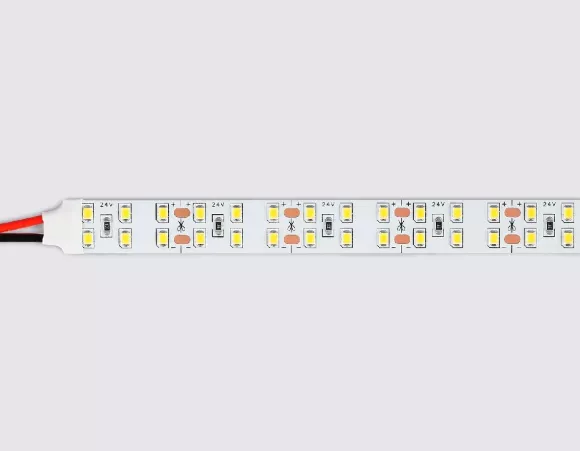 Светодиодная лента двухрядная Ambrella Light LED Strip 24В 2835 20Вт/м 6500K 5м IP20 GS3603