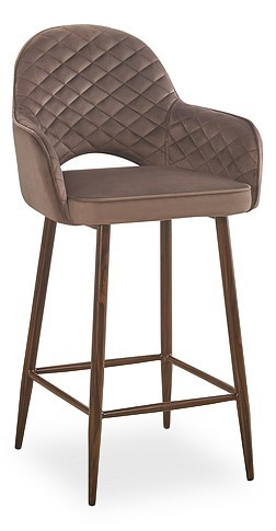 Кресло барное Венера SGR_MC16-2YSC_VELVET_HLR-49_DUAL