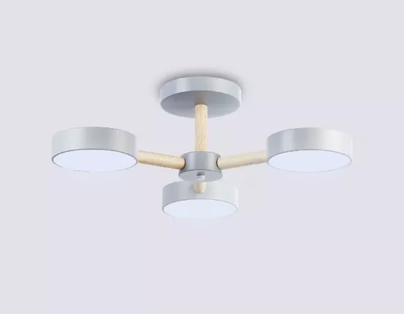 Люстра на штанге Ambrella Light Comfort LineTech FL4822, вид снизу