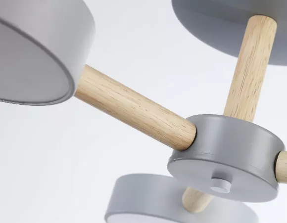Люстра на штанге Ambrella Light Comfort LineTech FL4822, механизм регулировки