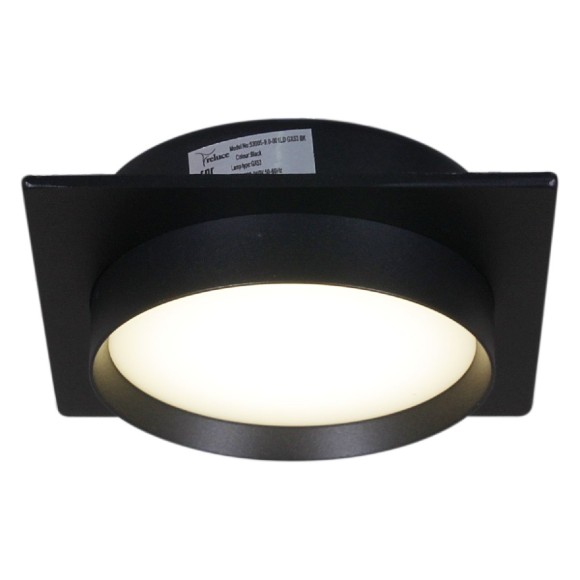 Встраиваемый светильник Reluce 53005-9.0-001LD GX53 BK