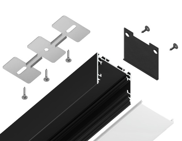 Алюминиевый профиль Ambrella Light Profile System GP2500BK
