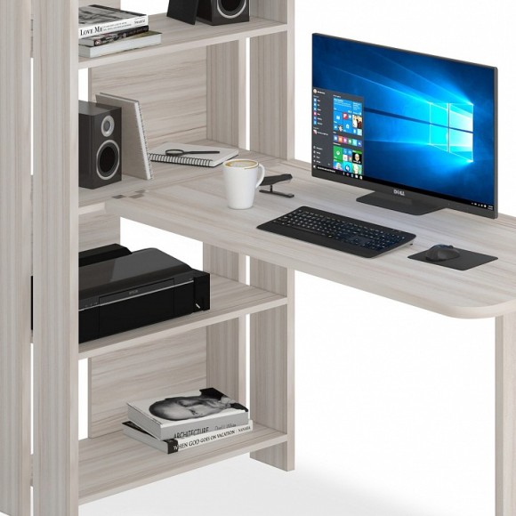 Стол компьютерный Домино Lite СТЛ-ОВ+С120Р MER_STL-OV-S120RPryam_bez_tumby_K