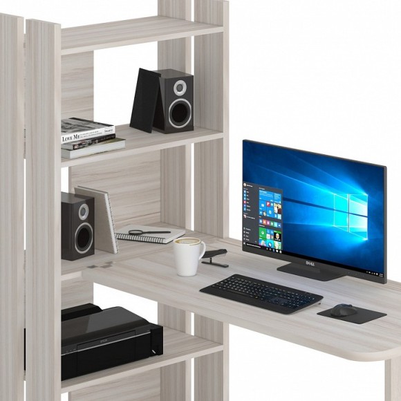 Стол компьютерный Домино Lite СТЛ-ОВ+С120Р MER_STL-OV-S120RPryam_bez_tumby_K