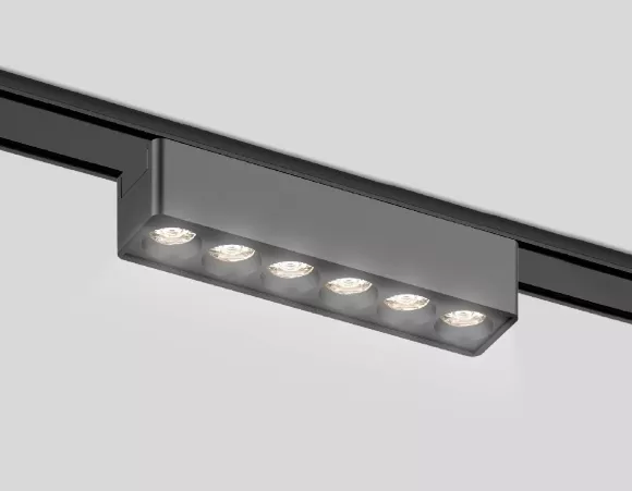 Трековый магнитный светильник Ambrella Light Magnetic Ultra Slim Track System GV1403, вид снизу Трековый магнитный светильник Ambrella Light Magnetic Ultra Slim Track System GV1403, вид снизу