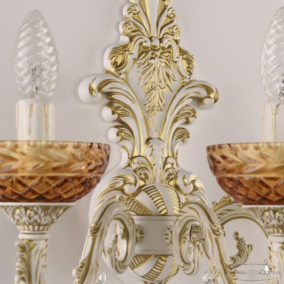 Бра Bohemia Ivele Crystal AL7901B15/3/175 A WMG P Amber/M-1F