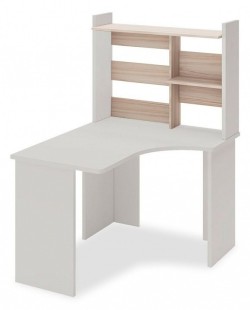 Стол компьютерный Домино Lite СКЛ-Угл120+НКЛ-100 (без тумбы) БЕК ПРАВ MER_SKL-Ugl120_NKL-100_bez_tumby_BEK_PRAV