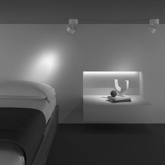 Светодиодный спот Maytoni Yin C084CL-15W4K-W, LED, 15W, белый