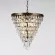 Подвесная люстра Delight Collection Clarissa KG0758P-5, Золото, Прозрачный, Металл, крупный план