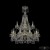 Подвесная люстра Bohemia Ivele Crystal 1403/10+5/240/XL-92/2d G