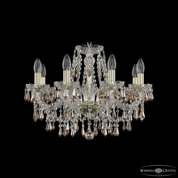 Подвесная люстра Bohemia Ivele Crystal 1403/8/195 G K721