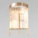 Настенный светильник Loft IT Montana 10299W French gold, Золото, Прозрачный, Металл, крупный план