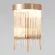 Настенный светильник Loft IT Montana 10299W French gold, Золото, Прозрачный, Металл, декоративные элементы крупным планом