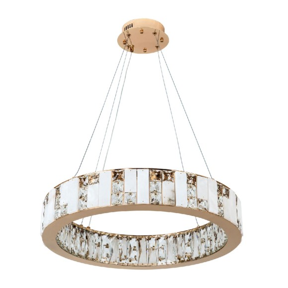 Подвесная светодиодная люстра Modelux ML.6985.600P GD