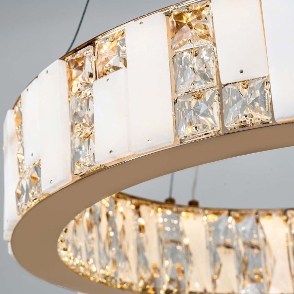 Подвесная светодиодная люстра Modelux ML.6985.600P GD