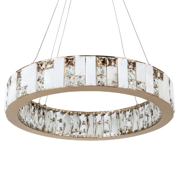 Подвесная светодиодная люстра Modelux ML.6985.600P GD