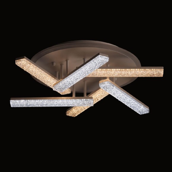 Потолочная люстра с пультом управления De Markt Оскар 510012106