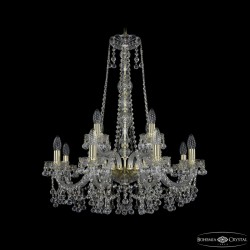 Подвесная люстра Bohemia Ivele Crystal 1409/8+4/240/h-77 G