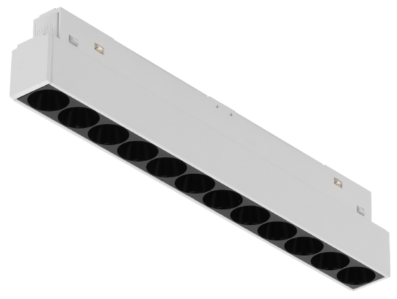 Трековый магнитный светильник iLedex Vision 4822-002-L235-12W-38DG-3000K-WH