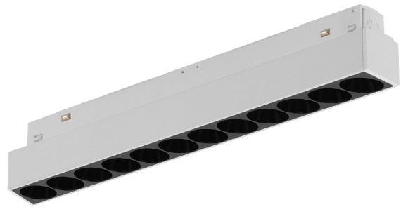 Трековый магнитный светильник iLedex Vision 4822-002-L235-12W-38DG-3000K-WH