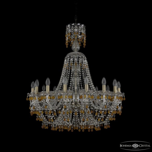 Подвесная люстра Bohemia Ivele Crystal 1410/16/300/XL-95 Pa V1003