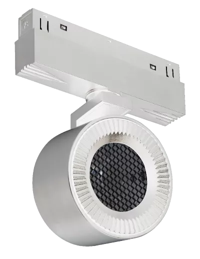 Трековый магнитный светильник iLedex Vision SMART 4822-010-D82-12W-38DG-WH (WALL WASHER)