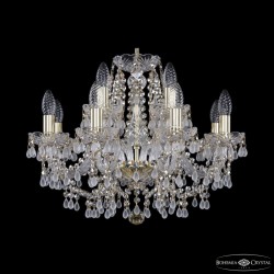 Подвесная люстра Bohemia Ivele Crystal 1410/8+4/195 G V0300 R801