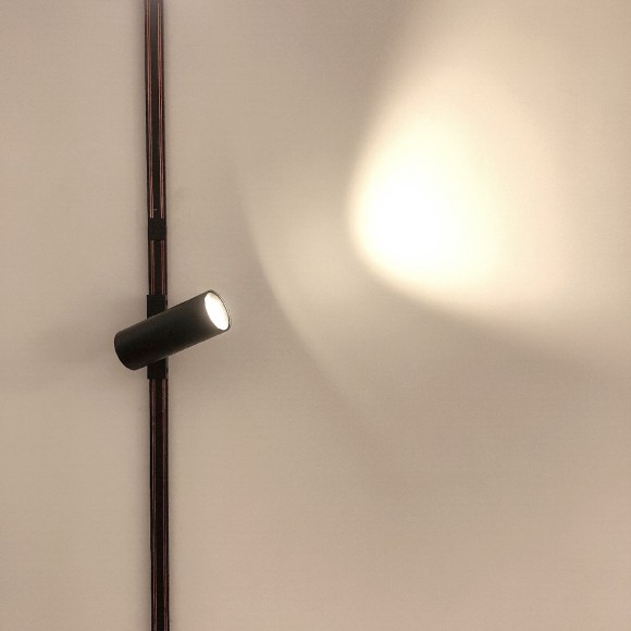 Трековый магнитный светильник iLedex Vision SMART 4825-042-D55-18W-38DG-BK