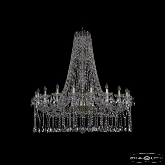 Подвесная люстра Bohemia Ivele Crystal 1413/20/460/h-136 G