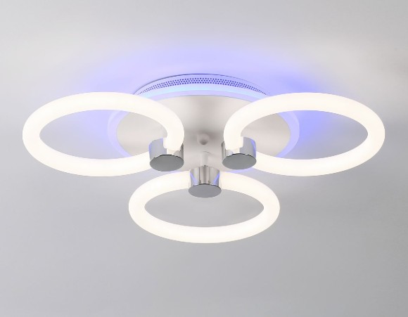 Потолочная светодиодная люстра с пультом управления Ambrella Light Original FA3838