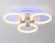 Потолочная люстра Ambrella Light Acrylica Original FA3838, 3000, 6400, RGB