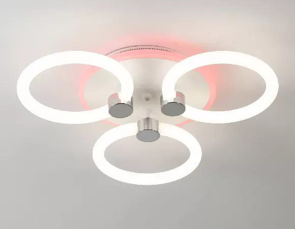 Потолочная люстра Ambrella Light Acrylica Original FA3838, 6400, RGB, Хай-тек Потолочная люстра Ambrella Light Acrylica Original FA3838, 6400, RGB, Хай-тек