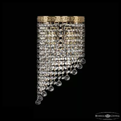 Настенный светильник Bohemia Ivele Crystal 83401BL/18IV-34 G Balls